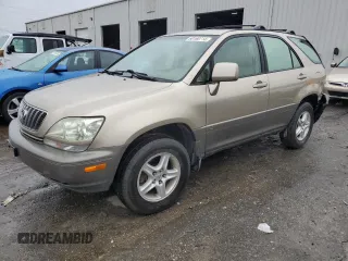 2002 Lexus RX 300 with VIN JTJGF10U720122702, listed as a Copart auction lot 60160714 with 120,775 mi miles and Non Repairable. Bid and sale history available at carsss.com. Image 1.