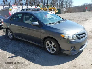 2012 Toyota Corolla L with VIN 2T1BU4EE1CC892908, listed as a IAAI auction lot 41863848 with 134,730 mi miles. Bid and sale history available at carsss.com. Image 1.