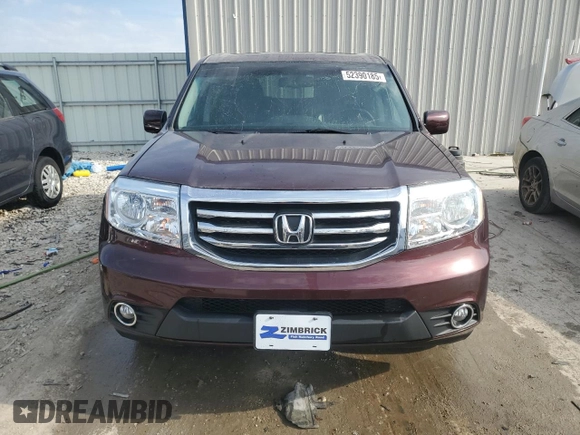 2013 Honda Pilot EX-L with VIN 5FNYF4H56DB059425, listed as a Copart auction lot 52390185 with 130,065 mi miles and Non Repairable. Bid and sale history available at carsss.com. Image 5.
