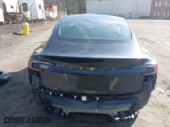 2024 Tesla Model 3 with VIN 5YJ3E1EA1RF735347, listed as a IAAI auction lot 41810655 with 14,901 mi miles. Bid and sale history available at carsss.com. Image 17.