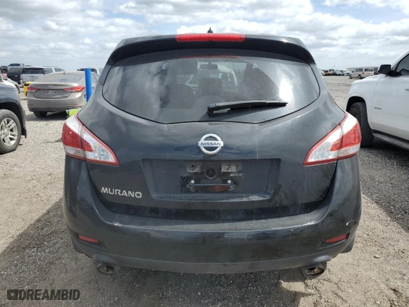 2012 Nissan Murano S with VIN JN8AZ1MU1CW107822, listed as a Copart auction lot 48660695 with 127,050 mi miles and Salvage Title. Bid and sale history available at carsss.com. Image 6.