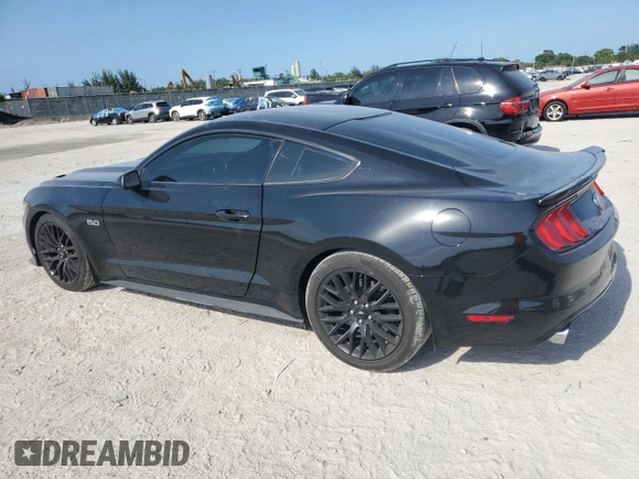 2017 Ford Mustang GT z VIN 1FA6P8CF5H5339510, wystawiony jako Copart lot #58692705 z przebiegiem 48 438 mil mil oraz Szkoda całkowita • Salvage title. Historia ofert i sprzedaży dostępna na DreamBid. Obrazek 2.