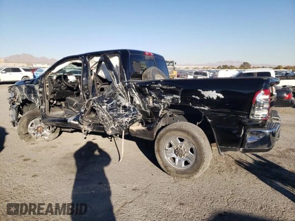 2019 Ram 3500 Tradesman with VIN 3C63R3CL2KG600597, listed as a Copart auction lot 80757054 with 64,802 mi miles and Salvage Title. Bid and sale history available at carsss.com. Image 2.