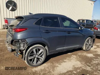 2019 Hyundai Kona Limited with VIN KM8K33A53KU363475, listed as a Copart auction lot 42014605 with 54,968 mi miles and Salvage Title. Bid and sale history available at carsss.com. Image 3.