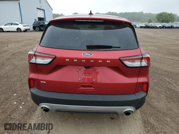 2022 Ford Escape SE with VIN 1FMCU0G67NUB58780, listed as a Copart auction lot 58712475 with 22,877 mi miles and Salvage title. Bid and sale history available at DreamBid. Image 6.