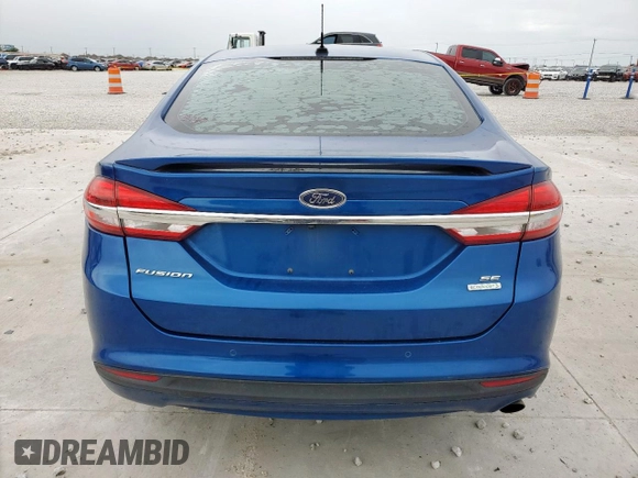 2017 Ford Fusion SE with VIN 3FA6P0HD9HR262033, listed as a Copart auction lot 63628275 with 93,649 mi miles and Salvage title. Bid and sale history available at DreamBid. Image 6.