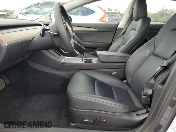 2023 Tesla Model 3 с VIN 5YJ3E1EA7PF672543, выставлен на аукционе Copart как лот 60965665 с пробегом 8 370 миль миль и Списание • Salvage title. История ставок и продаж доступна на DreamBid. Изображение 7.