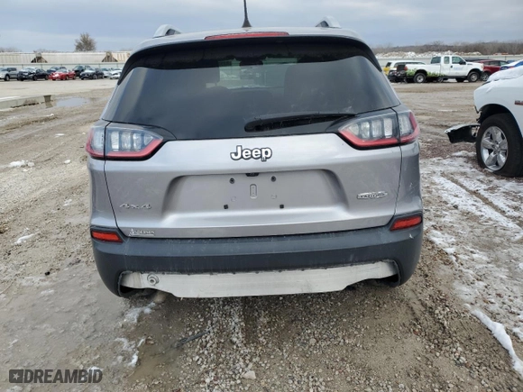 2019 Jeep Cherokee Latitude Plus with VIN 1C4PJMLB8KD256446, listed as a Copart auction lot 82591604 with 79,274 mi miles and Salvage Title. Bid and sale history available at carsss.com. Image 6.