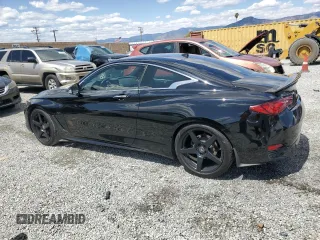 2018 Infiniti Q60 Luxe with VIN JN1EV7EK5JM341353, listed as a Copart auction lot 52008465 with 116,838 mi miles and Salvage Title. Bid and sale history available at carsss.com. Image 2.