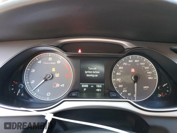 2016 Audi S4 Premium Plus z VIN WAUBGAFL2GA000983, wystawiony jako Copart lot #51677285 z przebiegiem 63 469 mil mil oraz Szkoda całkowita • Salvage title. Historia ofert i sprzedaży dostępna na DreamBid. Obrazek 9.