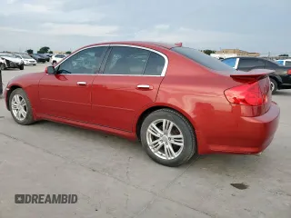 2006 Infiniti G35 z VIN JNKCV51E76M512344, wystawiony jako Copart lot #59634555 z przebiegiem 148 652 mil mil oraz Czysty tytuł • Clean title. Historia ofert i sprzedaży dostępna na DreamBid. Obrazek 2.