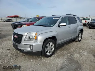 2017 GMC Terrain SLE with VIN 2GKALNEK6H6165352, listed as a Copart auction lot 50491275 with 101,737 mi miles and Salvage Title. Bid and sale history available at carsss.com. Image 1.