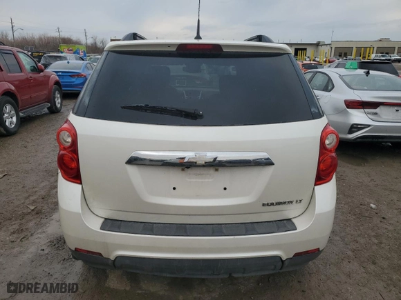 2012 Chevrolet Equinox LT w/1LT with VIN 2GNALDEK7C1259954, listed as a Copart auction lot 46670535 with 122,391 mi miles and Salvage Title. Bid and sale history available at carsss.com. Image 6.