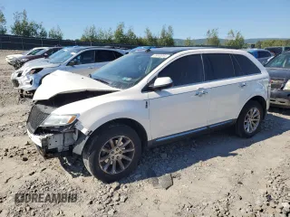 2011 Lincoln MKX with VIN 2LMDJ8JK3BBJ33995, listed as a Copart auction lot 69060004 with 188,962 mi miles and Salvage Title. Bid and sale history available at carsss.com. Image 1.