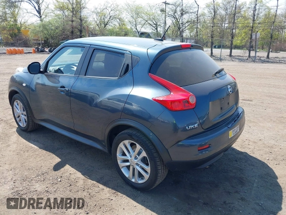 2011 Nissan Juke SL with VIN JN8AF5MV5BT028629, listed as a IAAI auction lot 42116881 with 57,231 mi miles. Bid and sale history available at carsss.com. Image 3.