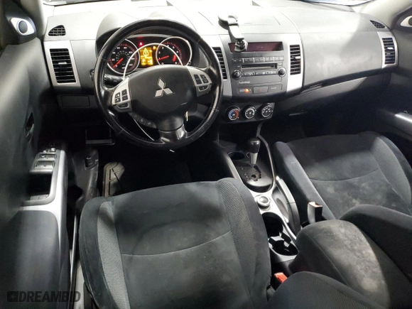 2007 Mitsubishi Outlander LS with VIN JA4MT31X47U012820, listed as a Copart auction lot 47498875 with 122,508 mi miles and Salvage Title. Bid and sale history available at carsss.com. Image 8.