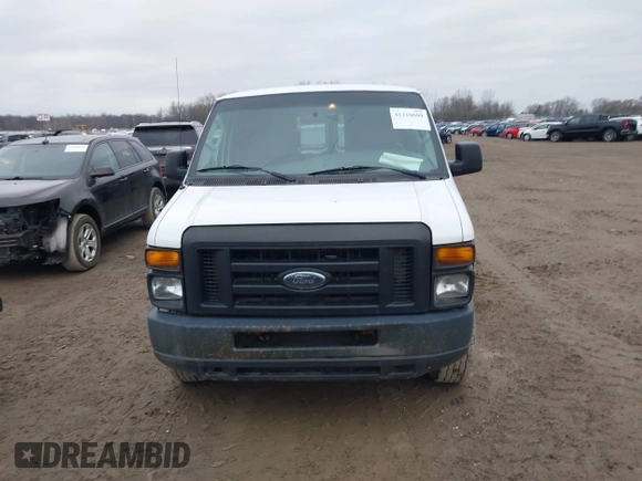 2008 Ford Econoline Cargo Commercial with VIN 1FTNE24W68DB10377, listed as a IAAI auction lot 41110699 with 252,737 mi miles and . Bid and sale history available at carsss.com. Image 6.
