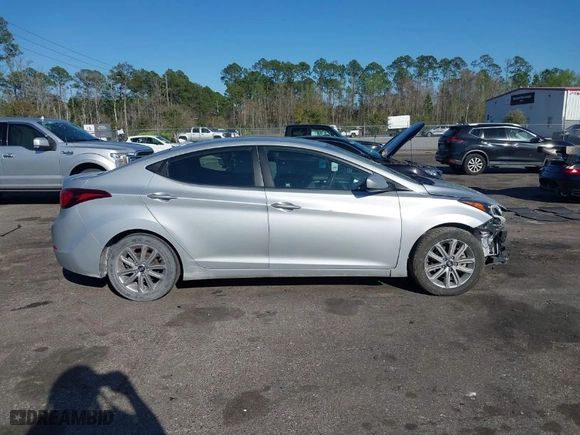 2014 Hyundai Elantra SE with VIN 5NPDH4AE2EH500361, listed as a IAAI auction lot 41773945 with 87,523 mi miles. Bid and sale history available at carsss.com. Image 14.