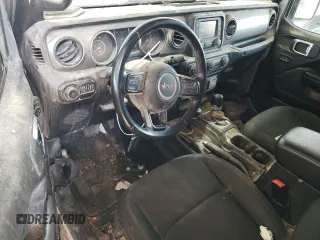 2020 Jeep Wrangler Unlimited Sport S z VIN 1C4HJXDN3LW181580, wystawiony jako Copart lot #53242035 z przebiegiem 114 569 mil mil oraz Szkoda całkowita • Salvage title. Historia ofert i sprzedaży dostępna na DreamBid. Obrazek 8.