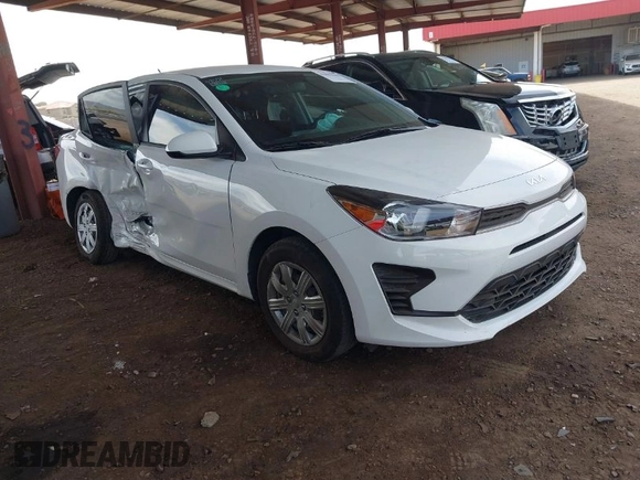 2023 Kia Rio S with VIN 3KPA24AD0PE616497, listed as a IAAI auction lot 41883848 with 8,717 mi miles. Bid and sale history available at carsss.com. Image 1.