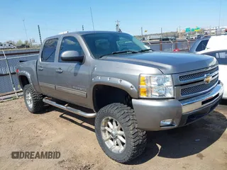2012 Chevrolet Silverado 1500 LTZ with VIN 1GCPKTE72CF176002, listed as a IAAI auction lot 41881268 with 127,326 mi miles and . Bid and sale history available at DreamBid. Image 1.