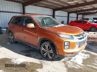 2020 Mitsubishi Outlander Sport SE 2.0 with VIN JA4AP4AU1LU028406, listed as a IAAI auction lot 41379684 with 88,676 mi miles. Bid and sale history available at carsss.com. Image 1.