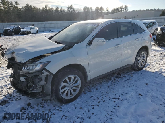 2017 Acura RDX w/Technology Pkg with VIN 5J8TB4H54HL003137, listed as a Copart auction lot 89089675 with 83,493 mi miles and Salvage Title. Bid and sale history available at carsss.com. Image 1.