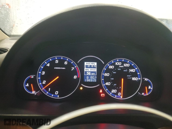 2006 Acura TSX with VIN JH4CL95876C022347, listed as a Copart auction lot 46746655 with 198,315 mi miles and Non repairable. Bid and sale history available at DreamBid. Image 9.