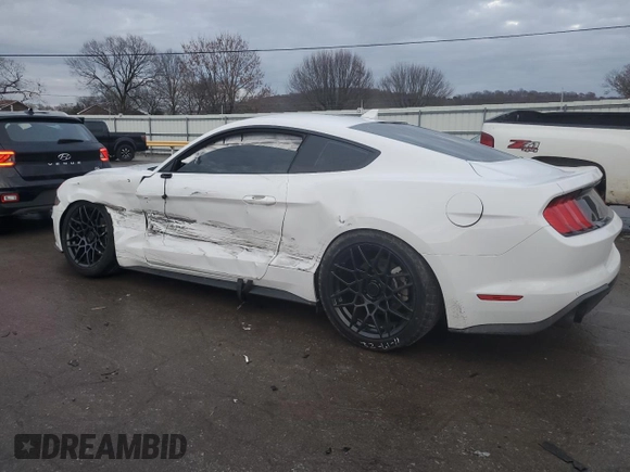 2021 Ford Mustang EcoBoost with VIN 1FA6P8TH0M5137489, listed as a Copart auction lot 69979122 with 11,444 mi miles. Bid and sale history available at carsss.com. Image 2.