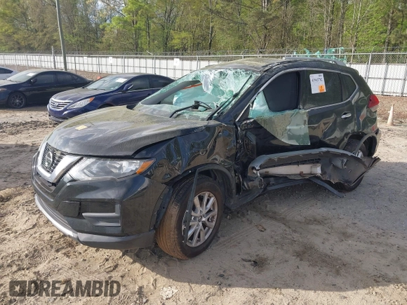 2019 Nissan Rogue SL with VIN 5N1AT2MV4KC702722, listed as a IAAI auction lot 41963782 with 1 mi miles. Bid and sale history available at carsss.com. Image 2.