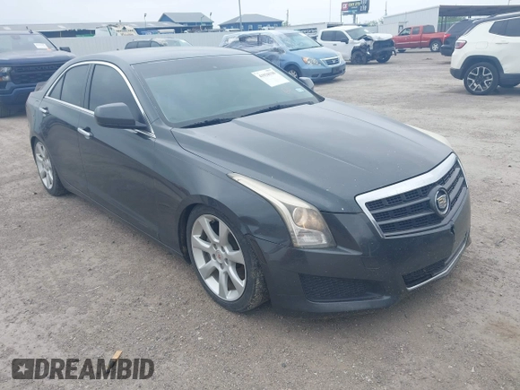 2014 Cadillac ATS Standard RWD with VIN 1G6AA5RX4E0104676, listed as a IAAI auction lot 41934130 with 168,178 mi miles and . Bid and sale history available at carsss.com. Image 1.