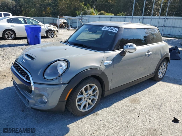 2019 MINI Hardtop 2 Door Cooper S with VIN WMWXP7C5XK2A50549, listed as a Copart auction lot 83184034 with 46,430 mi miles and Salvage Title. Bid and sale history available at carsss.com. Image 1.