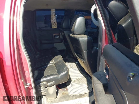 2008 Ford F-150 XLT with VIN 1FTPW14V88FA36942, listed as a IAAI auction lot 42640769 with 283,316 mi miles and . Bid and sale history available at DreamBid. Image 8.