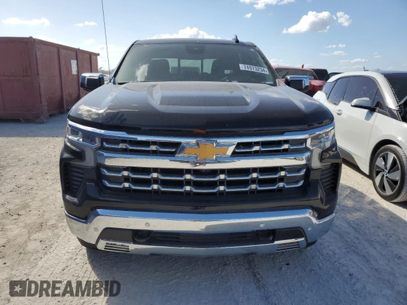 2024 Chevrolet Silverado 1500 LTZ with VIN 3GCUDGED5RG111503, listed as a Copart auction lot 74973234 with Not Provided miles and Non Repairable. Bid and sale history available at DreamBid. Image 5.