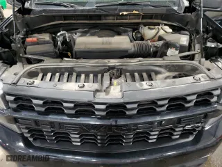 2021 Chevrolet Silverado 1500 Custom with VIN 1GCUYBEF0MZ256840, listed as a Copart auction lot 41638615 with 55,904 mi miles and Salvage Title. Bid and sale history available at carsss.com. Image 11.