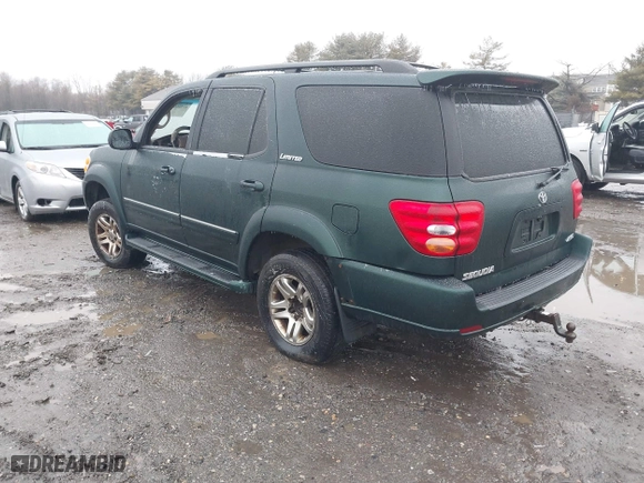 2003 Toyota Sequoia Limited with VIN 5TDBT48A33S171475, listed as a IAAI auction lot 41506657 with 311,549 mi miles. Bid and sale history available at carsss.com. Image 3.
