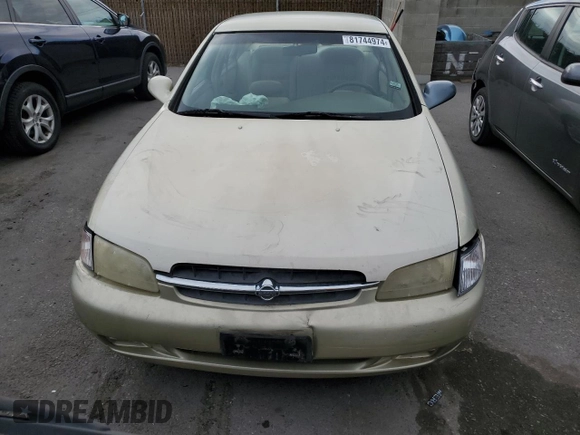 1999 Nissan Altima XE with VIN 1N4DL01D8XC262471, listed as a Copart auction lot 81744974 with 155,009 mi miles and Salvage Title. Bid and sale history available at carsss.com. Image 5.