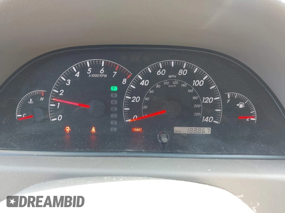 2006 Toyota Camry STD with VIN 4T1BE32K16U680241, listed as a IAAI auction lot 42002721 with 188,867 mi miles. Bid and sale history available at carsss.com. Image 7.