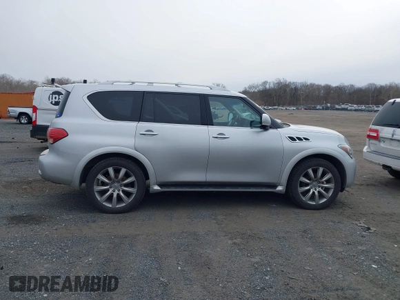 2013 Infiniti QX56 with VIN JN8AZ2NE4D9060217, listed as a IAAI auction lot 41622879 with 212,000 mi miles and . Bid and sale history available at DreamBid. Image 13.