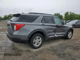 2024 Ford Explorer XLT z VIN 1FMSK8DH7RGA80530, wystawiony jako Copart lot #57771715 z przebiegiem 12 718 mil mil oraz Szkoda całkowita • Salvage title. Historia ofert i sprzedaży dostępna na DreamBid. Obrazek 3.