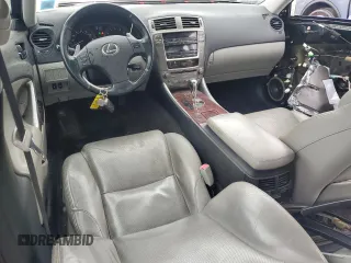 2007 Lexus IS 250 z VIN JTHCK262972010423, wystawiony jako Copart lot #58537485 z przebiegiem 157 153 mil mil oraz Szkody całkowita. Historia ofert i sprzedaży dostępna na DreamBid. Obrazek 8.