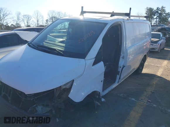 2017 Mercedes-Benz Metris Cargo with VIN WD3PG2EA1H3220209, listed as a IAAI auction lot 41242421 with 320,000 mi miles and . Bid and sale history available at carsss.com. Image 17.