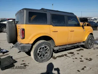 2022 Ford Bronco with VIN 1FMEE5BP5NLB59094, listed as a Copart auction lot 46318115 with 46,101 mi miles and Salvage Title. Bid and sale history available at DreamBid. Image 3.