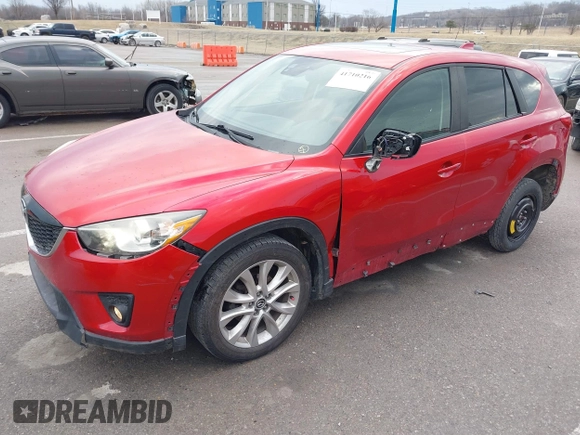 2015 Mazda CX-5 Grand Touring with VIN JM3KE4DY1F0540586, listed as a IAAI auction lot 41710216 with 148,800 mi miles. Bid and sale history available at carsss.com. Image 18.