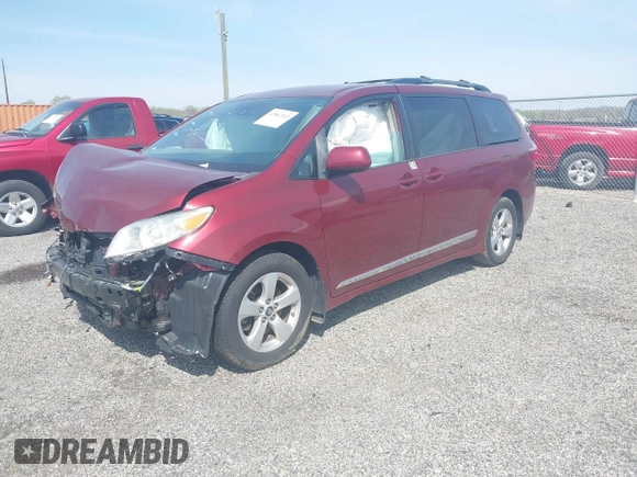 2018 Toyota Sienna LE Auto Access Seat with VIN 5TDKZ3DC2JS927200, listed as a IAAI auction lot 42062365 with 93,358 mi miles and . Bid and sale history available at DreamBid. Image 2.