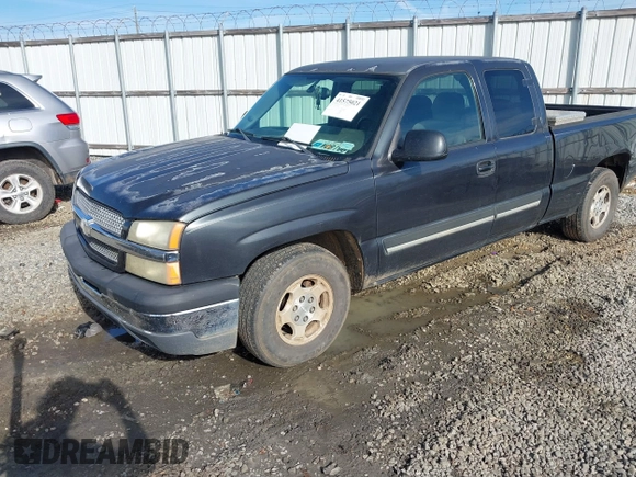 2004 Chevrolet Silverado 1500 Work Truck with VIN 2GCEC19T441204973, listed as a IAAI auction lot 41575021 with Not Provided miles. Bid and sale history available at carsss.com. Image 2.