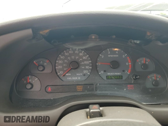 2003 Ford Mustang Standard with VIN 1FAFP404X3F310731, listed as a Copart auction lot 57278375 with 151,268 mi miles and Salvage title. Bid and sale history available at DreamBid. Image 9.