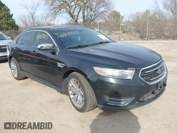 2013 Ford Taurus Limited with VIN 1FAHP2F80DG114817, listed as a IAAI auction lot 41865803 with 207,132 mi miles. Bid and sale history available at carsss.com. Image 1.