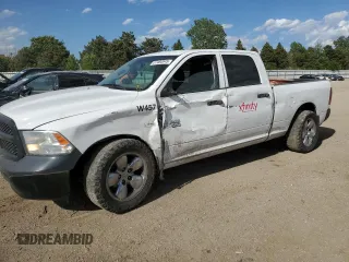 2017 Ram 1500 Tradesman with VIN 1C6RR6ST7HS657960, listed as a Copart auction lot 57460845 with 98,927 mi miles and Salvage title. Bid and sale history available at DreamBid. Image 1.