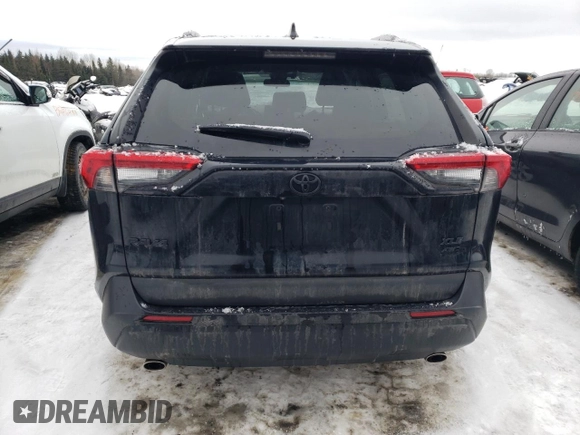 2021 Toyota RAV4 with VIN 2T3R1RFV1MC184699, listed as a Copart auction lot 45277215 with 184,153 mi miles and Non repairable. Bid and sale history available at DreamBid. Image 6.